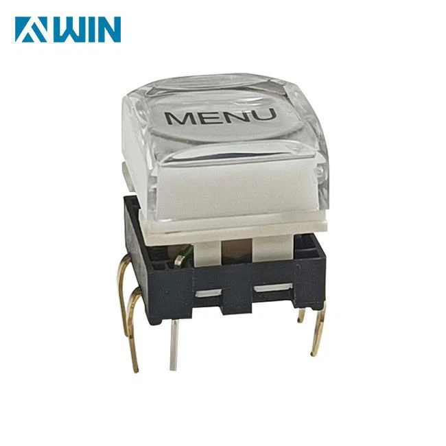 control panel illuminated button