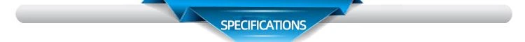 SPECIFICATIONS SPECIFICATIONS