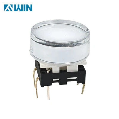 broadcast illuminated push button