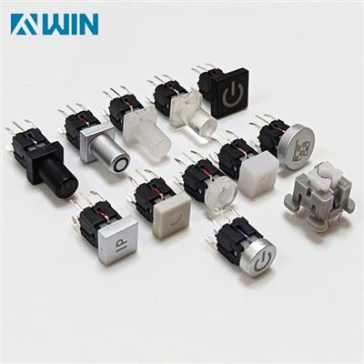 6 Pin Illuminated LED Tact Switch