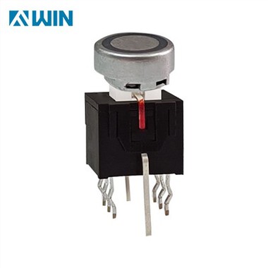 Latch Illuminated Push Tact Switch with Cap