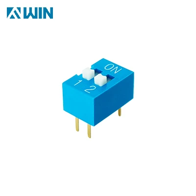 Blue 2 Way Dip Switch