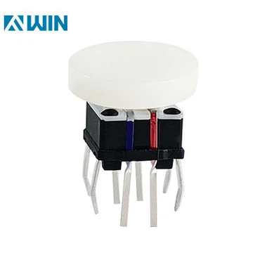 Red-Green LED Illuminated Tact Switch