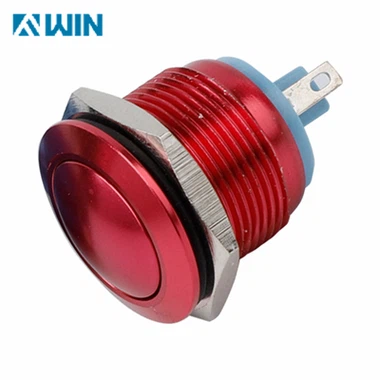 16MM Red Metal Switch