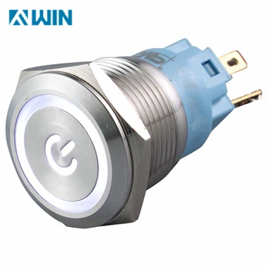 Metal Switch With White Led